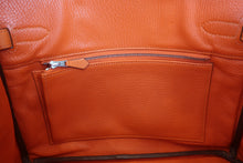 將圖片載入圖庫檢視器 HERMES／エルメス バーキン30 トリヨンクレマンス オレンジ □I刻印 ハンドバッグ 700050282
