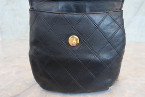 CHANEL/シャネル ビコローレウエストバッグ ラムスキン ブラック/ゴールド金具 ウエストバッグ 700070132