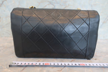 画像をギャラリービューアに読み込む, CHANEL/シャネル ダイアナマトラッセチェーンショルダーバッグ ラムスキン ブラック/ゴールド金具 ショルダーバッグ 800010071
