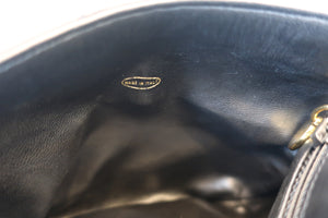 CHANEL/シャネル ビコローレウエストバッグ ラムスキン ブラック/ゴールド金具 ウエストバッグ 700070132