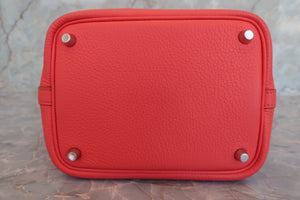 HERMES／エルメス ピコタンロックＰＭ トリヨンクレマンス ローズジャイプール □P刻印 ハンドバッグ 700040007