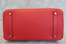画像をギャラリービューアに読み込む, HERMES／エルメス バーキン35 トリヨンクレマンス ルージュカザック/レザン □Q刻印 ハンドバッグ 700020216
