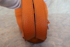 HERMES／エルメス ピコタンロックＰＭ トリヨンクレマンス アプリコット C刻印 ハンドバッグ 700090158