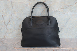 HERMES／エルメス ボリード31 トリヨンクレマンス ブラック □I刻印 ショルダーバッグ 700050276