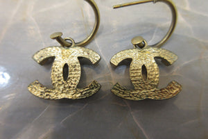CHANEL/シャネル ココマークピアス 金メッキ ゴールド ピアス 700020235