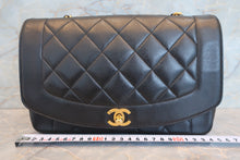 画像をギャラリービューアに読み込む, CHANEL/シャネル ダイアナマトラッセチェーンショルダーバッグ ラムスキン ブラック/ゴールド金具 ショルダーバッグ 700070063
