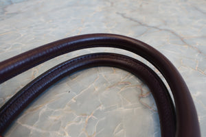 HERMES／エルメス バーキン35 トリヨンクレマンス ルージュカザック/レザン □Q刻印 ハンドバッグ 700020216