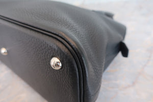 HERMES／エルメス ボリード31 トリヨンクレマンス ブラック □I刻印 ショルダーバッグ 700050276