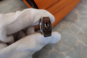 HERMES／エルメス ピコタンロックＰＭ トリヨンクレマンス アプリコット C刻印 ハンドバッグ 700090158