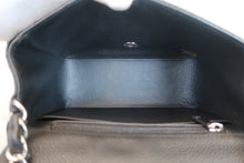 将图片加载到图库查看器，CHANEL/香奈儿 迷你CF 单盖 链条包 荔枝皮 Black/Silver hadware(黑色/银色金属) 肩背包 800060104
