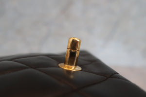 CHANEL/シャネル ダイアナマトラッセチェーンショルダーバッグ ラムスキン ブラック/ゴールド金具 ショルダーバッグ 700070063