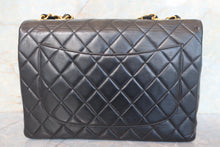 画像をギャラリービューアに読み込む, CHANEL/シャネル 中マトラッセシングルフラップチェーンショルダーバッグ ラムスキン ブラック/ゴールド金具 ショルダーバッグ 700100115
