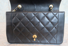画像をギャラリービューアに読み込む, CHANEL/シャネル ダイアナマトラッセチェーンショルダーバッグ ラムスキン ブラック/ゴールド金具 ショルダーバッグ 700070063
