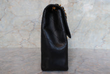 画像をギャラリービューアに読み込む, CHANEL/シャネル 中マトラッセシングルフラップチェーンショルダーバッグ ラムスキン ブラック/ゴールド金具 ショルダーバッグ 700100115
