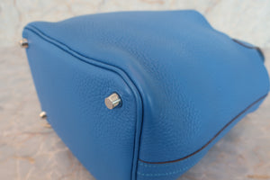 HERMES／エルメス ピコタンロックＰＭ トリヨンクレマンス ミコノス □O刻印 ハンドバッグ 700080143