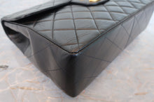 画像をギャラリービューアに読み込む, CHANEL/シャネル 中マトラッセシングルフラップチェーンショルダーバッグ ラムスキン ブラック/ゴールド金具 ショルダーバッグ 700100115
