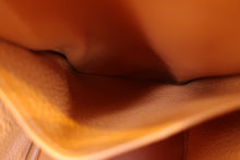 将图片加载到图库查看器，HERMES LINDY 30 Clemence leather Orange □P刻印 Shoulder bag 800020230
