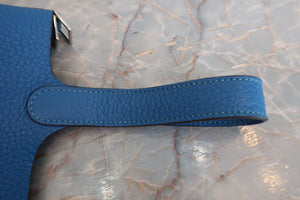 HERMES／エルメス ピコタンロックＰＭ トリヨンクレマンス ミコノス □O刻印 ハンドバッグ 700080143