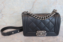 将图片加载到图库查看器，CHANEL/香奈儿 Leboy 链条包 羊皮 Black/Goldr hadware(黒色/金色金属) 肩背包  600080159
