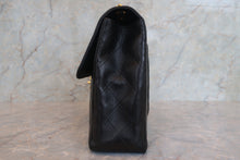 画像をギャラリービューアに読み込む, CHANEL/シャネル 中マトラッセシングルフラップチェーンショルダーバッグ ラムスキン ブラック/ゴールド金具 ショルダーバッグ 800010069
