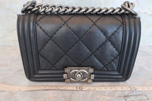 將圖片載入圖庫檢視器 CHANEL/シャネル ボーイシャネル チェーンショルダーバッグ ラムスキン ブラック/ゴールド金具 ショルダーバッグ 600080159
