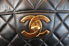 画像をギャラリービューアに読み込む, CHANEL/シャネル 中マトラッセシングルフラップチェーンショルダーバッグ ラムスキン ブラック/ゴールド金具 ショルダーバッグ 700100115
