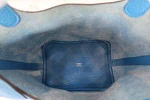 HERMES／エルメス ピコタンロックＰＭ トリヨンクレマンス ミコノス □O刻印 ハンドバッグ 700080143