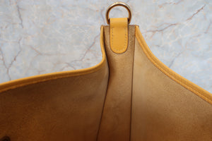 HERMES／エルメス エブリン1GM クシュベル ジョーヌ □A刻印 ショルダーバッグ 700090166