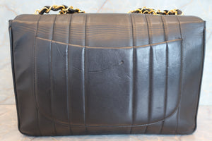 CHANEL/シャネル マドモアゼルチェーンショルダーバッグ ラムスキン ブラック/ゴールド金具 ショルダーバッグ 700070082