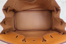 Load image into Gallery viewer, HERMES BIRKIN 35 Ardennes leather Natural □B Engraving Hand bag 800070026
