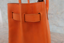 画像をギャラリービューアに読み込む, HERMES／エルメス バーキン30 ヴォーエプソン オレンジ □L刻印 ハンドバッグ 800030096
