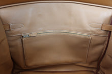 Load image into Gallery viewer, HERMES BIRKIN 35 Ardennes leather Natural □B Engraving Hand bag 800070026
