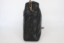 將圖片載入圖庫檢視器 CHANEL/シャネル マトラッセフリンジチェーンショルダーバッグ ラムスキン ブラック/ゴールド金具 ショルダーバッグ 800090243

