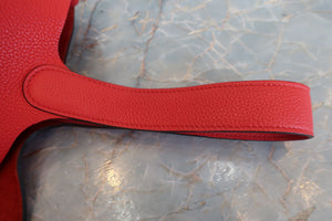 HERMES／エルメス ピコタンロックＭＭ トリヨンクレマンス ルージュクー D刻印 ハンドバッグ 700080121