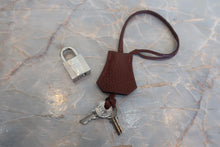 画像をギャラリービューアに読み込む, HERMES／エルメス バーキン30 バイカラー トゴ オレンジ/ブラウン □G刻印 ハンドバッグ 700120061
