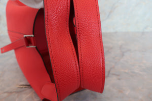 HERMES／エルメス ピコタンロックＭＭ トリヨンクレマンス ルージュクー D刻印 ハンドバッグ 700080121