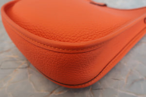 HERMES／エルメス エブリンTPM トリヨンクレマンス フー Y刻印 ショルダーバッグ 700050221