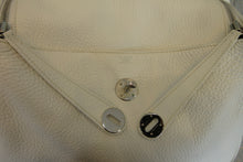 Load image into Gallery viewer, HERMES LINDY 34 Clemence leather White □K Engraving Shoulder bag 700010123
