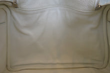 Load image into Gallery viewer, HERMES LINDY 34 Clemence leather White □K Engraving Shoulder bag 700010123
