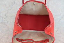 Load image into Gallery viewer, HERMES GARDEN PARTY PM Negonda leather Rouge pivoine R Engraving Tote bag 600040111
