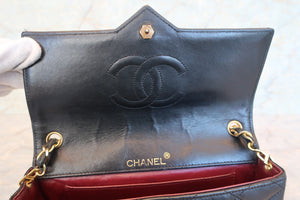 CHANEL/シャネル デカココチェーンショルダーバッグ ラムスキン ブラック/ゴールド金具 ショルダーバッグ 700080173