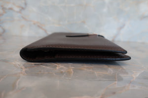 HERMES／エルメス ベアンスフレ ヴォーエプソン ショコラ 財布 700030089