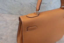 画像をギャラリービューアに読み込む, HERMES／エルメス ケリー32 ボックスカーフ ナチュラル □G刻印 ショルダーバッグ 800040008

