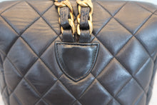 画像をギャラリービューアに読み込む, CHANEL/シャネル マトラッセチェーンリュック ラムスキン ブラック/ゴールド金具 リュック 700070090
