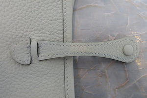 HERMES  EVELYNE TPM Clemence leather Vert fizz B刻印 Shoulder bag 700040196