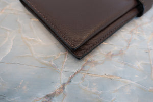HERMES／エルメス ベアンスフレ ヴォーエプソン ショコラ 財布 700030089