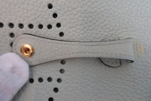 HERMES  EVELYNE TPM Clemence leather Vert fizz B刻印 Shoulder bag 700040196