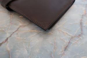 HERMES／エルメス ベアンスフレ ヴォーエプソン ショコラ 財布 700030089
