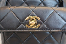 画像をギャラリービューアに読み込む, CHANEL/シャネル マトラッセチェーンリュック ラムスキン ブラック/ゴールド金具 リュック 700070090
