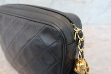 画像をギャラリービューアに読み込む, CHANEL/シャネル マトラッセフリンジチェーンショルダーバッグ ラムスキン ブラック/ゴールド金具 ショルダーバッグ 800010125
